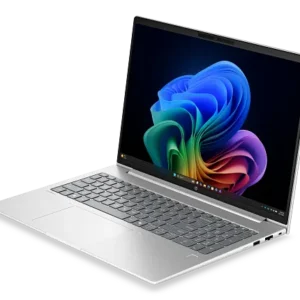 HP ProBook 4 G2i 16 inch Notebook Next Gen AI PC with 3 Yr Wolf Pro Security. Sleek grey/silver colour with HP logo on the back.